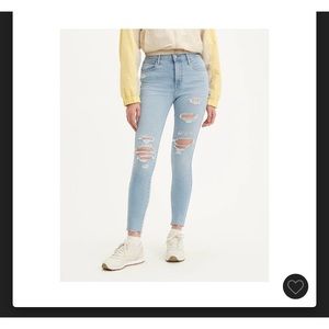 Levi’s women’s 720 high rise, super skinny jeans